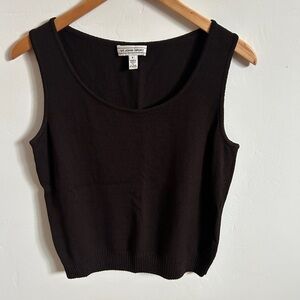 St. John Collection Black Tank Top
